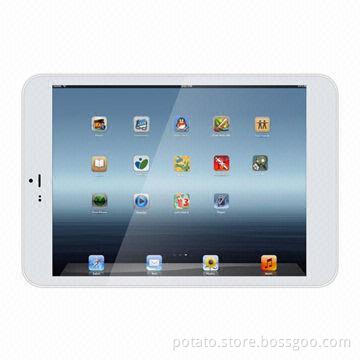 7.85-inch Tablet PC with MTK8382 Quad-core, IPS Display, 3G/2G Calling/GPS/Bluetooth